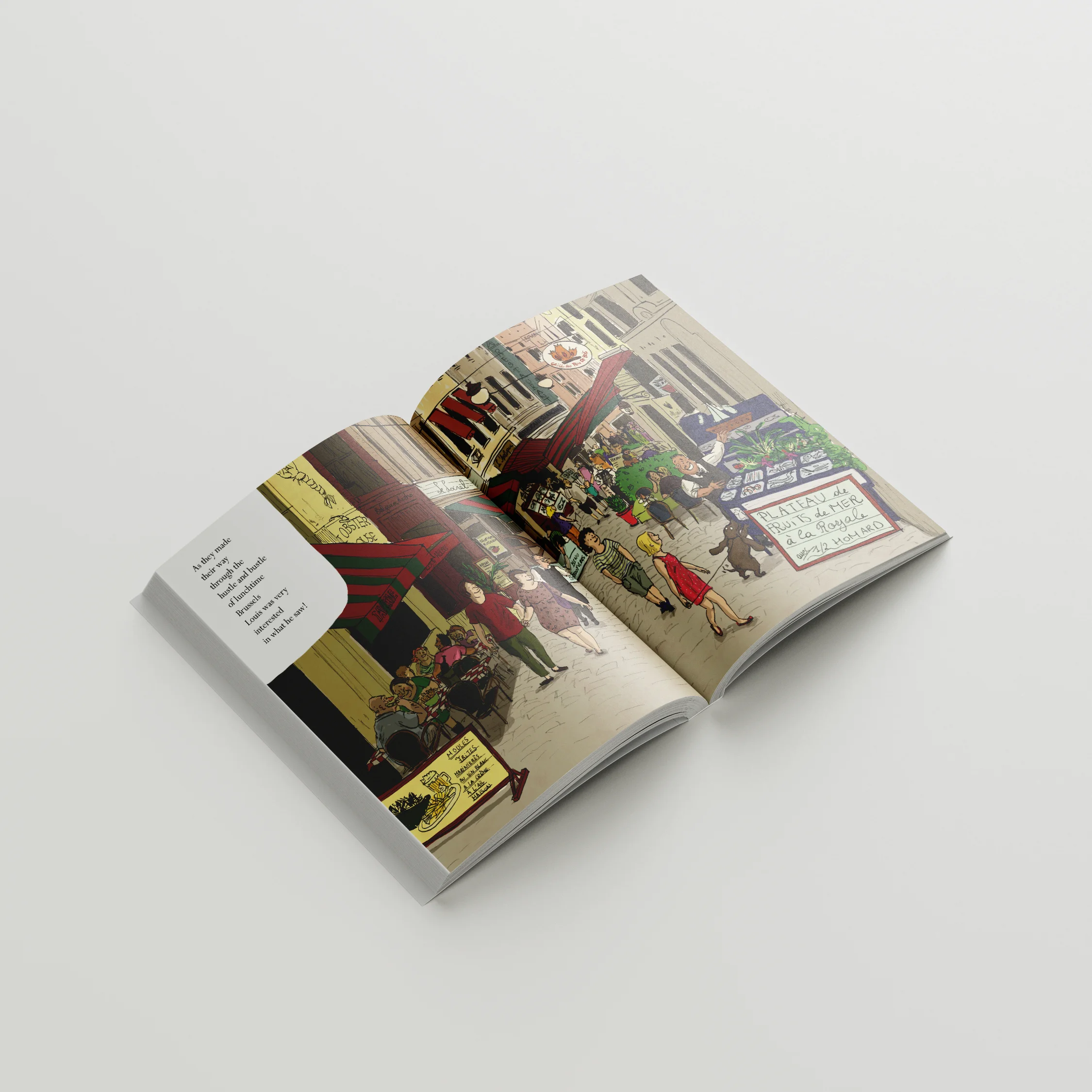 Louis Goes to Brussels open